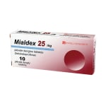 MIALDEX, 25 mg, plėvele dengtos tabletės, N10