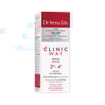 CLINIC WAY, Nr. 3+4 paakių kremas su peptidais 50+, 15 ml