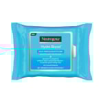 NEUTROGENA drėkinamosios servetėlės veidui valyti HYDRO BOOST, 25 vnt.