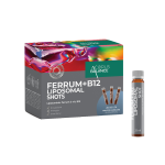 ACORUS BALANCE GELEŽIS + B12, 25 ml, 14 buteliukų