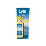 LYSI natūralūs žuvų taukai, citrinų skonio, 240 ml