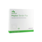 MEPILEX silikoninis tvarstis BORDER FLEX, 7,5 x 7,5 cm, 5 vnt.