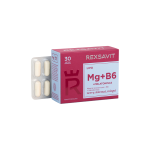 REXSAVIT LIPO MG + B6 + MELATONINAS, 30 kietųjų kapsulių