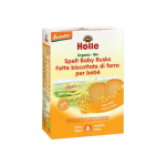 HOLLE biodinaminiai speltų džiūvėsėliai kūdikiams, nuo 6 mėn., LT-EKO-001, 200 g