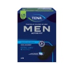 TENA įklotai vyrams MEN PROTECTIVE SHIELD, juoda spalva, 14 vnt.