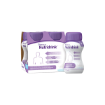 NUTRIDRINK, neutralaus skonio, nuo 3 m., 125 ml x 4, 4 vnt.