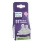 PHILIPS AVENT silikoninis žindukas NATURAL  RESPONSE (SCY964/02), greita tėkmė (4)., 2 vnt.