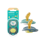 BABOO® Calmy lateksinis ortodontinis čiulptukas su sterilizavimo dėžute, Lagoon Fiesta, 6+ mėn, 2 vnt.