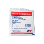 AZAS sterilios marlinės servetėlės (17 siūlų/kv. cm), 8 sluoksnių, 7,5 x 7,5 cm, 5 vnt.