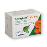 GINGIUM, plėvele dengtos tabletės, N60