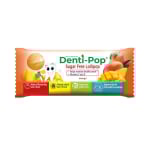 DENTI-POP ledinukas su vitaminais C ir D, mangų skonio, 1 vnt.