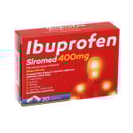 IBUPROFEN SIROMED, 400mg, plėvele dengtos tabletės, N20