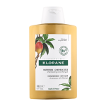 KLORANE maitinamasis šampūnas su mango sviestu sausiems plaukams MANGO, 200 ml