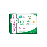 LADY ANION dieniniai paketai su anijonų juostele, 10 vnt.