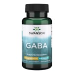 SWANSON GABA, 500 mg, 100 kapsulių