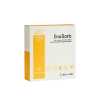 INOSORB silikoninis tvarstis, 10,5 x 10,5 cm, 10 vnt.