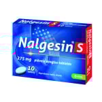 Nalgesin S, 275mg, plėvele dengtos tabletės, N10