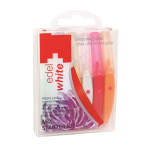 EDELWHITE tarpdančių šepetėlių rinkinys, 0,42–0,8 mm, 6 vnt.