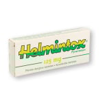 HELMINTOX 125 mg, plėvele dengtos tabletės, N6
