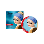 DIZAO Hidrogeliniai juodi paakių padeliai Hialuronas ir anglis, 60 vnt.