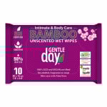 GENTLEDAY ekologiškos drėgnos servetėlės intymiai higienai, LT-EKO-001, 10 vnt.