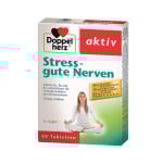 DOPPELHERZ ACTIV STRESS-GUTE NERVEN, 30 dengtų tablečių