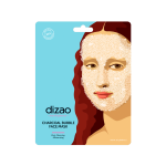 DIZAO lakštinė veido kaukė su deguonimi ir anglimi MASTERPIECES, 25 g