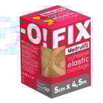 MEDRULL lipnus elastinis tvarstis iš neaustinės medžiagos FIX-O, 5 cm x 4,5 m, 1 vnt.