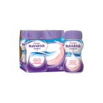NUTRIDRINK, braškių skonio, nuo 3 m., 125 ml x 4, 4 vnt.