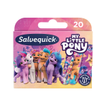 SALVEQUICK pleistrų rinkinys vaikams MY LITTLE PONY, 20 vnt.