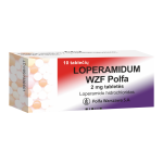 LOPERAMIDUM WZF POLFA, Tabletės, N10