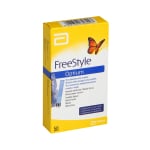 FREESTYLE OPTIUM gliukozės kiekio kraujyje tyrimo juostelės, 50 vnt.