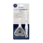 MOTHER-K mažylių dantų šepetėlių rinkinys,  6–12 mėn., 1 vnt.