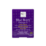 BLUE BERRY OMEGA 3, 60 kapsulių