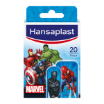 HANSAPLAST vaikiški pleistrai MARVEL, 20 vnt.