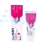 KIN dantų pasta vaikams FLUOR CALCIUM, braškių skonio, nuo 12 mėn., 75 ml