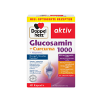 DOPPELHERZ GLUCOSAMIN 1000 + CURCUMA, 40 kapsulių