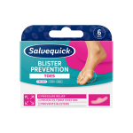 SALVEQUICK „Blister prevention“ pūslių prevencijos pleistrai kojų pirštams, 6 vnt.