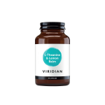 VIRIDIAN L-THEANINE & LEMON BALM, 30 kapsulių