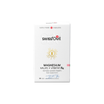 SWISSOVIT magnio malatas + vitaminas B6, 30 kapsulių