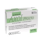 AXOL PROCTO tiesiosios žarnos žvakutės, 10 vnt.