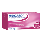 IBUGARD, 125 mg, Žvakutės, N10