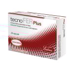 TECNOFER PLUS kapsulės (be glitimo ir laktozės), 20 kapsulių
