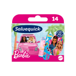 SALVEQUICK „Barbie“ pleistrų rinkinys vaikams, N14, 14 vnt.