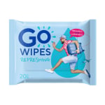 GOWIPES, Drėgnos servetėlės Refreshing, 20 vnt.