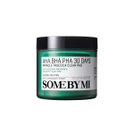 SOME BY MI, šveičiantys diskeliai su rūgštimis, AHA BHA PHA 30 Days Miracle Truecica, 70vnt., 125 ml