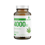ECOSH vitaminas D3 4000 IU su kanapių sėklų miltais, 90 kapsulių