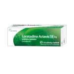 LORATADINE ACTAVIS, 10 mg, Tabletės, N10