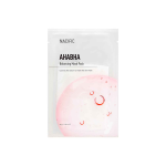 NACIFIC balansuojamoji lakštinė veido kaukė AHA/BHA BALANCING MASK, 30 g, 1 vnt.