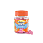 HALIBORANGE CALCIUM & VITAMIN D SOFTIES STRAWBERRY, 3–12 m., braškių skonio, 30 guminukų